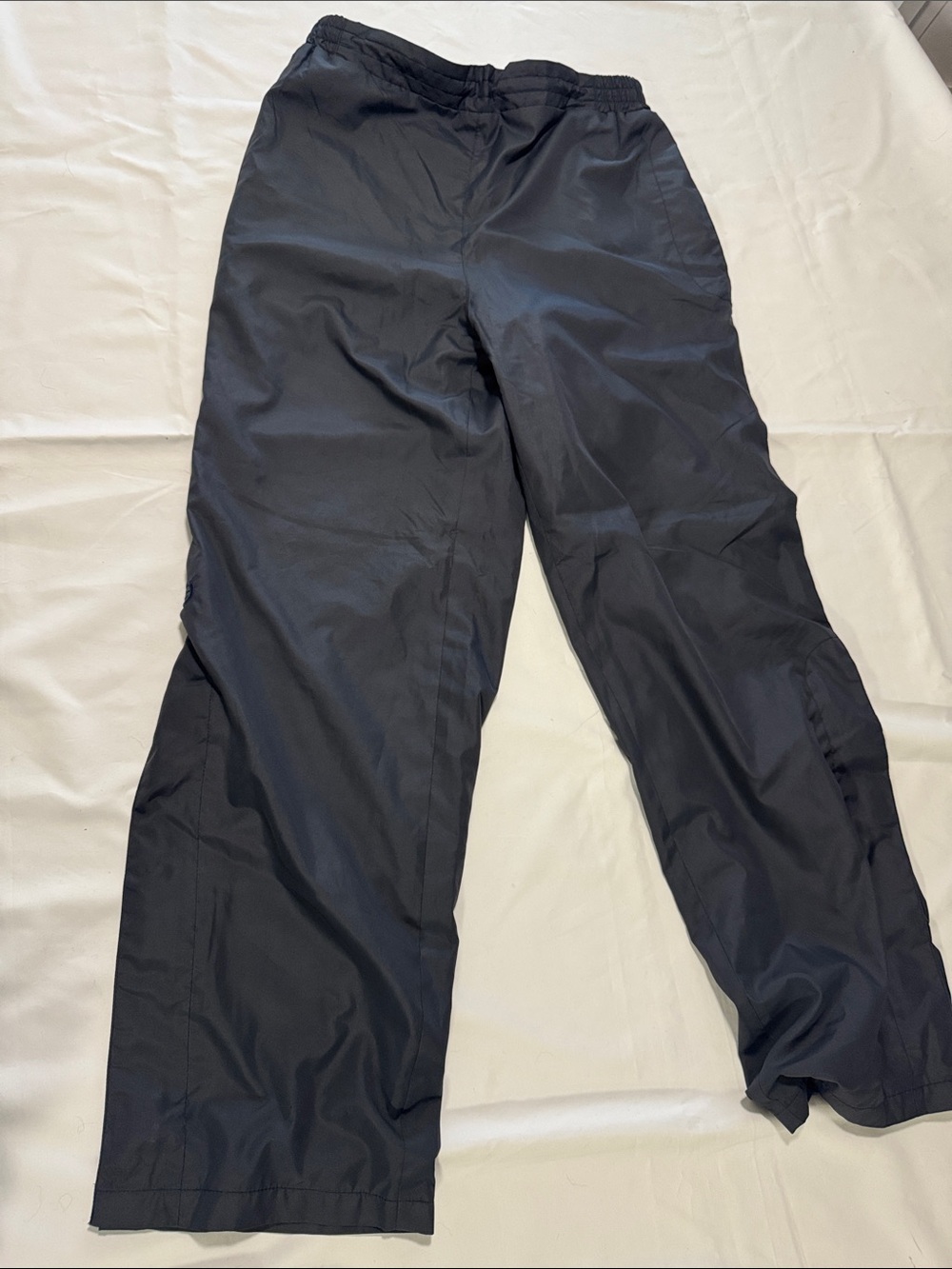 Sunderlands of Scotland Pants Black Lined  Golf Rain Pants MENS L